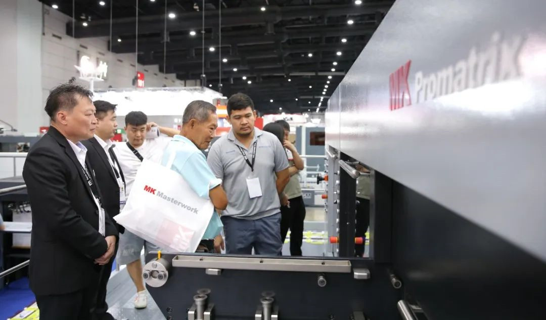 MK Promatrix106CSB 在泰國(guó)2023 Pack Print International (PPI)大放異彩！