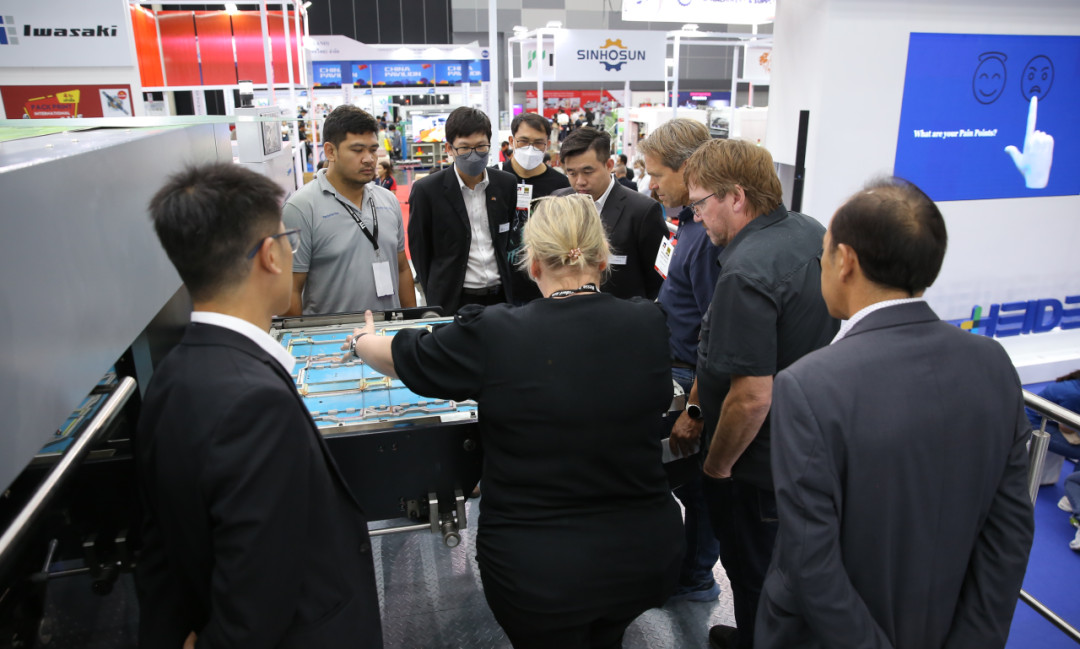 MK Promatrix106CSB 在泰國(guó)2023 Pack Print International (PPI)大放異彩！